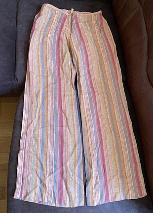 Льняні брюки нові