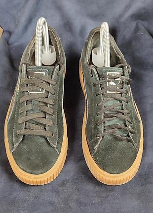 (111) puma suede. жіночі кросівки, кеди. розмір 38 устілки 24 см.