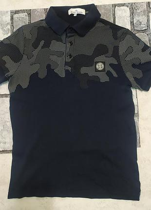 Футболка поло stone island