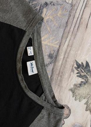 Оригинальная мужская футболка john baner jeanswear eur 48/50 (gb m), черно-серая, джерси7 фото