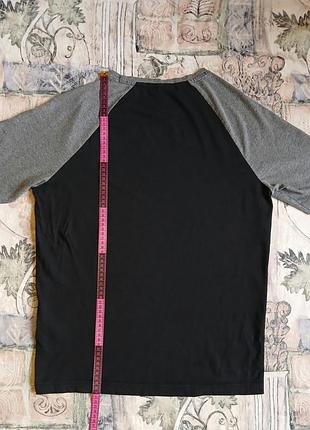Оригинальная мужская футболка john baner jeanswear eur 48/50 (gb m), черно-серая, джерси8 фото