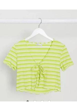 Красивый приятный топ на завязках