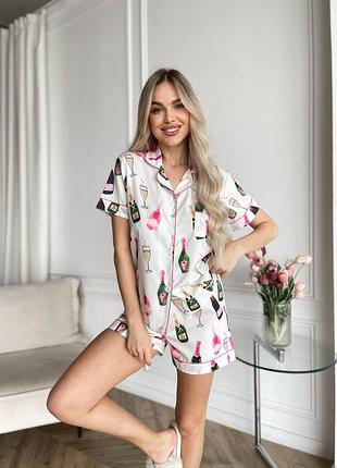 Піжама з принтом ігристого