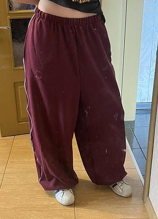 Штаны спортивные широкие джоггеры, baggy pants