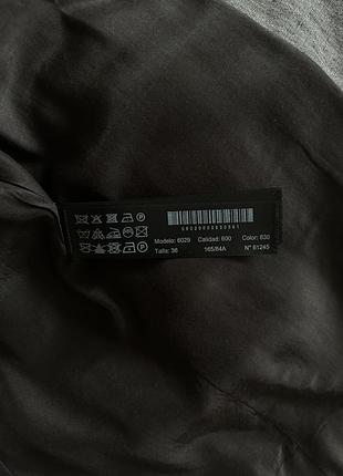 Меланжевий піджак зі 100% льону massimo dutti. розмір 36. нова колекція.5 фото