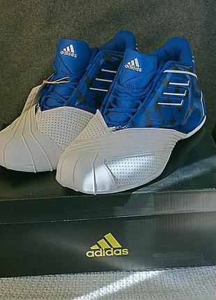 Кроссовки adidas t-mac 1 blue basketball shoes