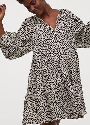 Нова бавовняна сукня h&m