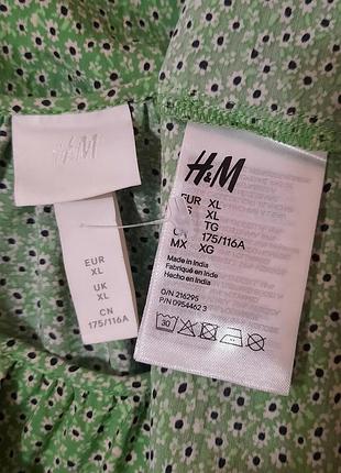 Платье h&m р xl вискоза с широкими рукавами5 фото
