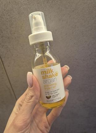Олійка масло для волосся milk shake argan oil