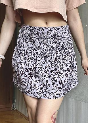 Тоненька міні-спідничка бавовна