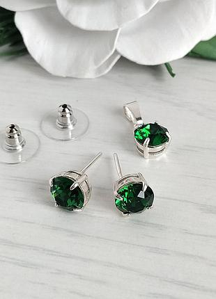 Комплект с кристаллами swarovski
