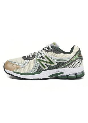 Кроссовки new balance 860 v2 green white