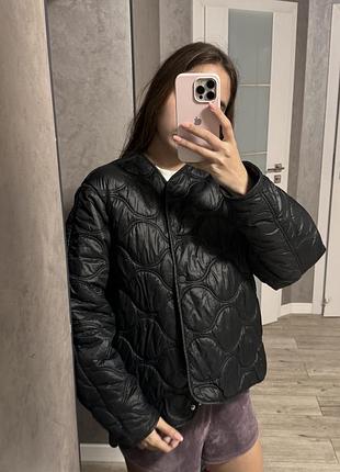 Стьобана куртка mango