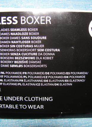 Фірмові жіночі трусики боксери seamless s/m, р.46-50 нідерланди5 фото
