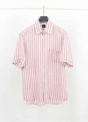 Чоловіча лляна теніска hugo boss vintage