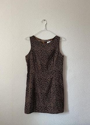 Леопардова міні сукня