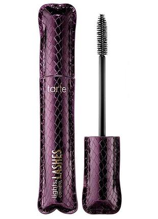 Туш для вій tarte lights camera lashes 4 in 1 mascara чорна black повнорозмірна 7ml