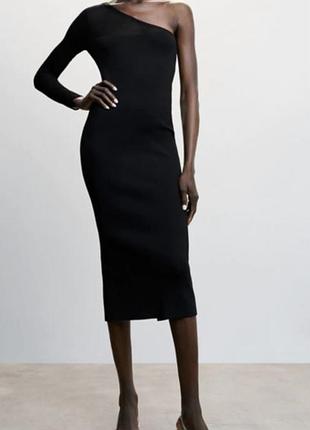 Трикотажное платье zara