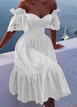 Сукня прошва на підкладці з чашками!!🔥