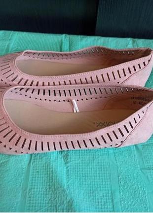 Нові балетки мокасіни 
41 р