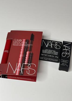 Nars climax mascara туш для вій light reflection setting powder explicit lipstick