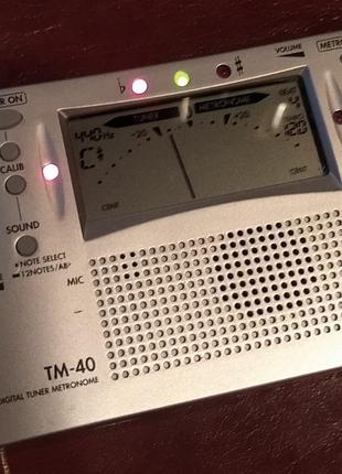 Метроном korg tm-40.
