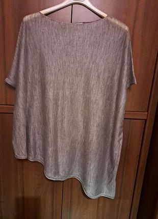 Женская полупрозрачная туника