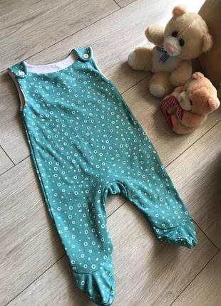 Комбинезон ползунки 0-3 мес, 62 см