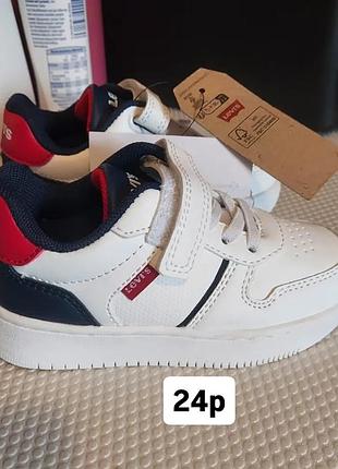Levi's новые кроссовки для мальчика levi's 24р демисезонные лето весна осень