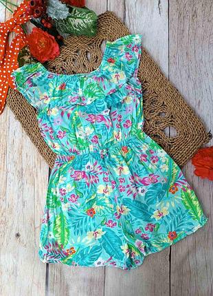 Літній ромпер для дівчинки летний ромпер из вискозы