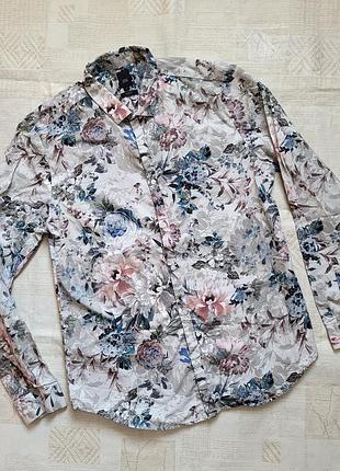 Рубашка цветочный принт распродаж river island