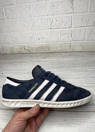 Крутые мужские кроссовки adidas hamburg