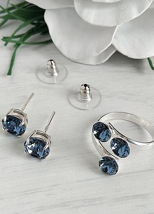 Пьяшки swarovski и кольца сваровские