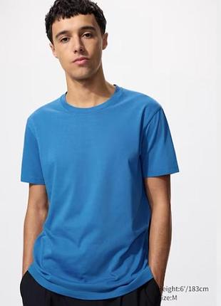 Футболка dry color uniqlo