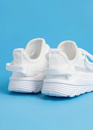 Білі кросівки для дівчат 4
