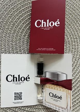 Пробник chloe eau de parfum intense