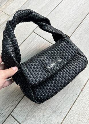 Сумка valentino original плетена