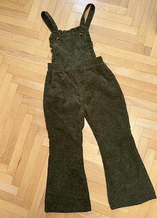Вельветовий комбінезон зі штанами для дівчинки 6 років 116