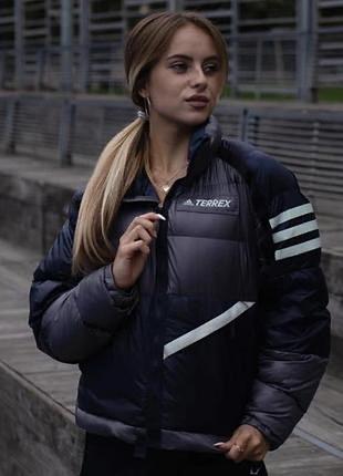 Куртка жіноча adidas terrex пуховик nike puma