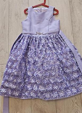 Шикарное платье 11-12 лет