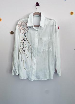 Рубашка из муслина