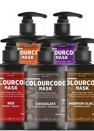 Тонирующая маска для волос 300 мл - dcm colourcode mask