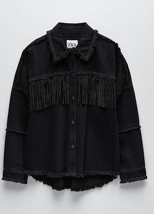Джинсова куртка zara