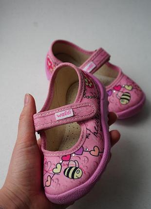 Тапочки тапочки waldi для девочки 23 размер
