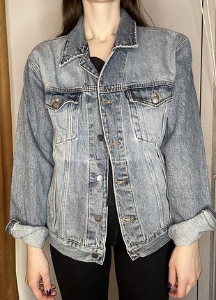 Джинсовка оверсайз oversized