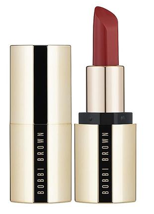 Bobbi brown luxe lipstick помада для губ claret 4