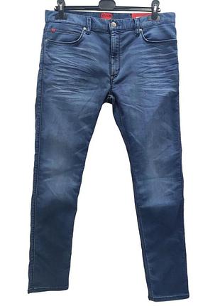 Чоловічі джинси hugo boss extra slim синього кольору w32/l32