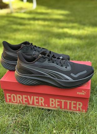 Кросівки чоловічі puma, сітка чорні, оригінал