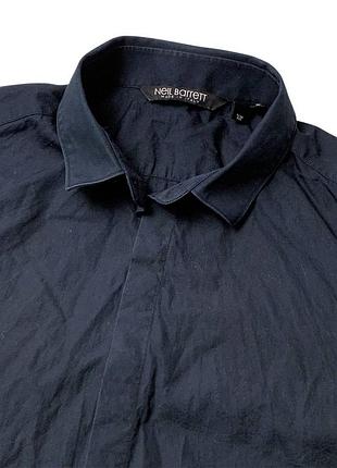 Neil barrett two-tones shirt дизайнерська сорочка