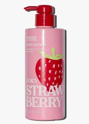 Лосьон pink от victoria’s secret strawberry